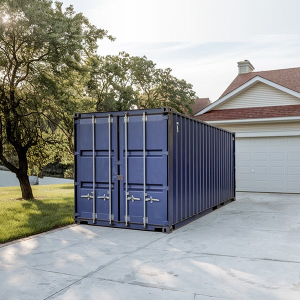 our residential storage containers have varying weight capacities depending on the size